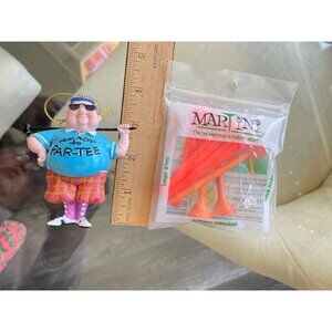 "Ready to Par-Tee" Golf Christmas Ornament & Martini Tees